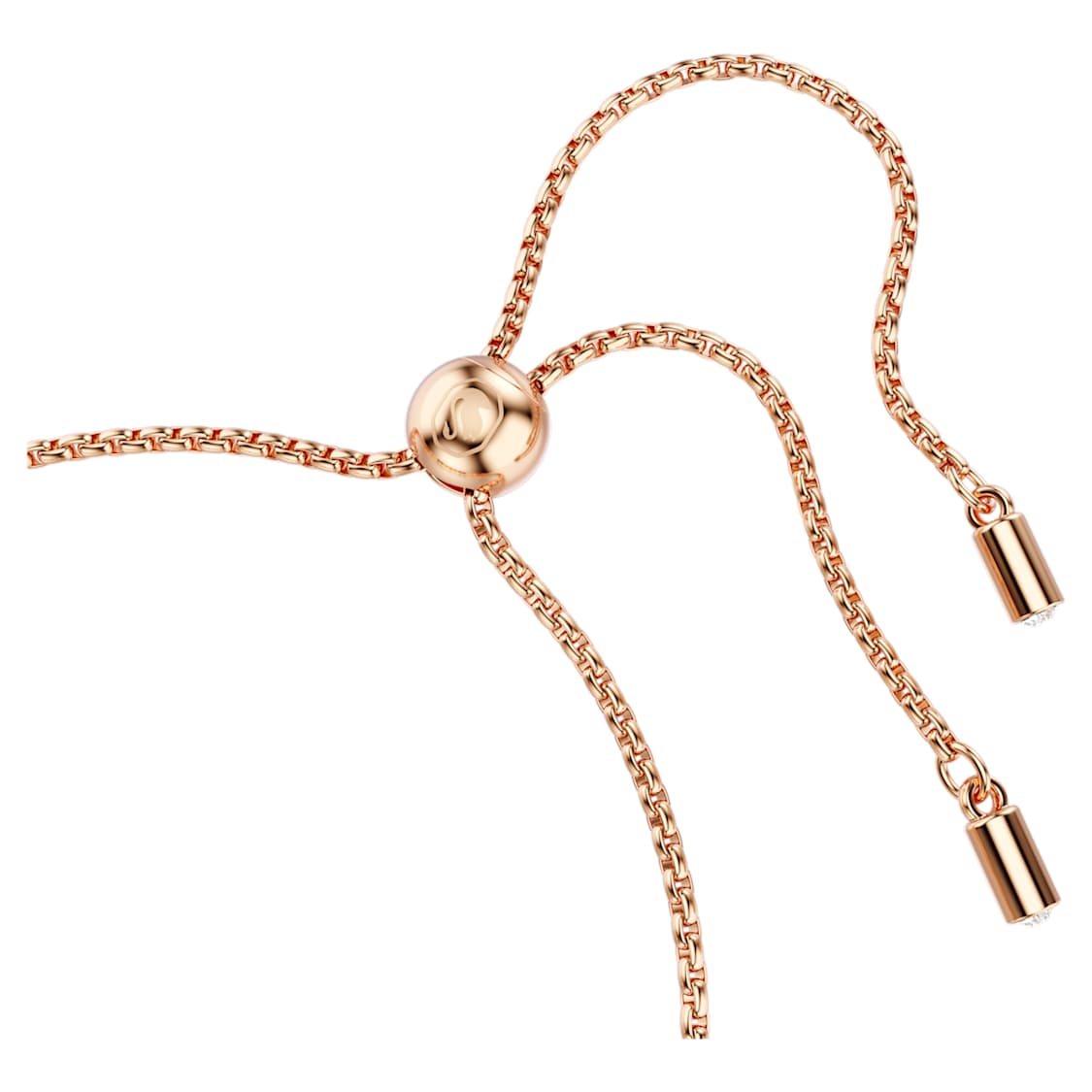 Imber bracelet, Mixed round cuts, Pink, Rose gold-tone plated by SWAROVSKI