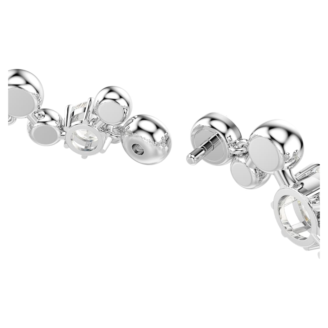 Constella bracelet, Mixed cuts, White, Rhodium plated by SWAROVSKI