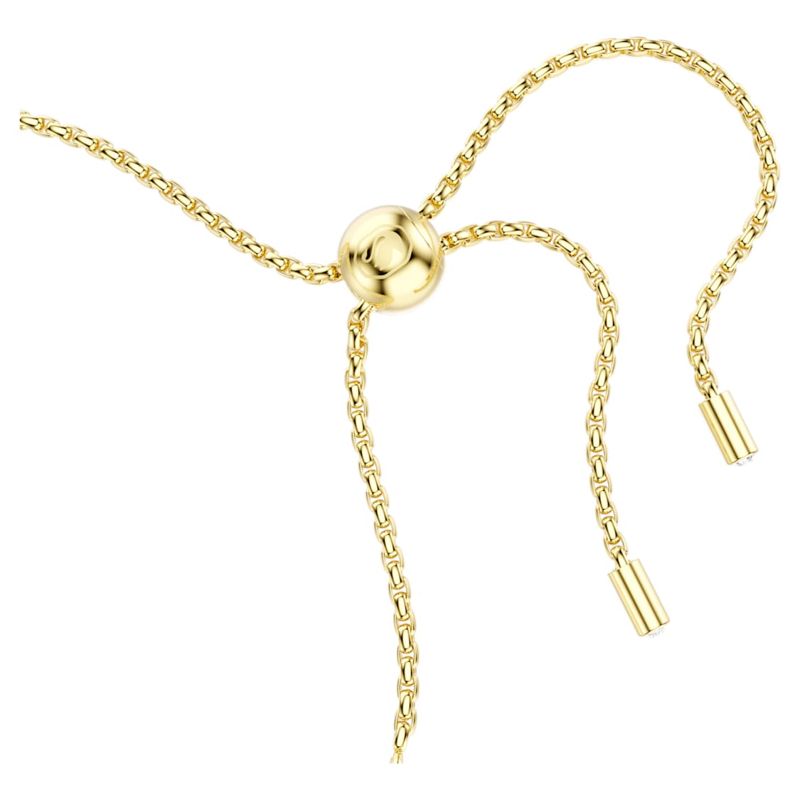 Matrix bracelet, Round cut, White