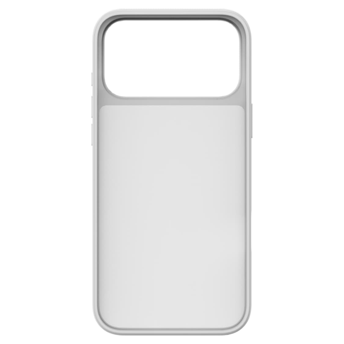 High smartphone case, Flat Back crystals, iPhone® 17 Pro Max, Silver tone by SWAROVSKI