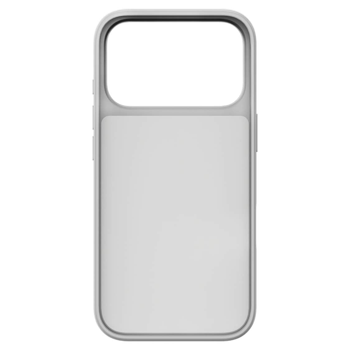 High smartphone case, Flat Back crystals, iPhone® 17 Pro, Silver tone by SWAROVSKI