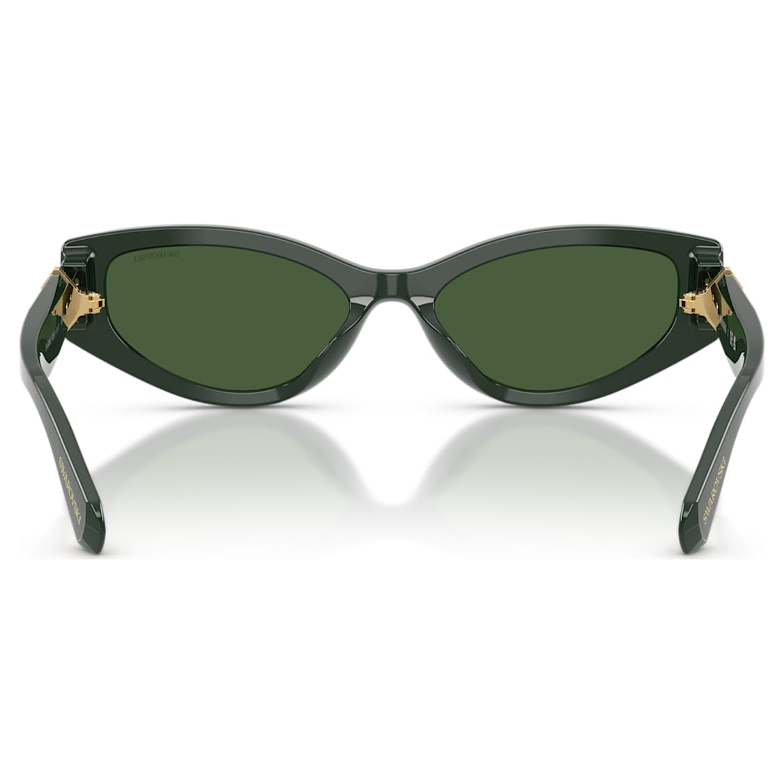 Sunglasses, Cat-Eye shape, SK6045, Green by SWAROVSKI