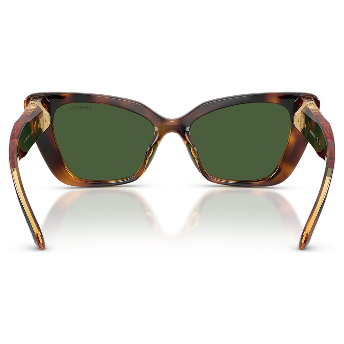 Sunglasses, Cat-Eye shape, SK6047, Light brown by SWAROVSKI