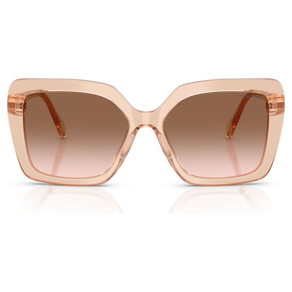 Sunglasses, Square shape, SK6049, Beige by SWAROVSKI