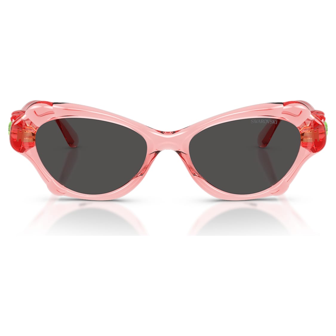 Sunglasses, Pillow shape, SK6050, Pink by SWAROVSKI