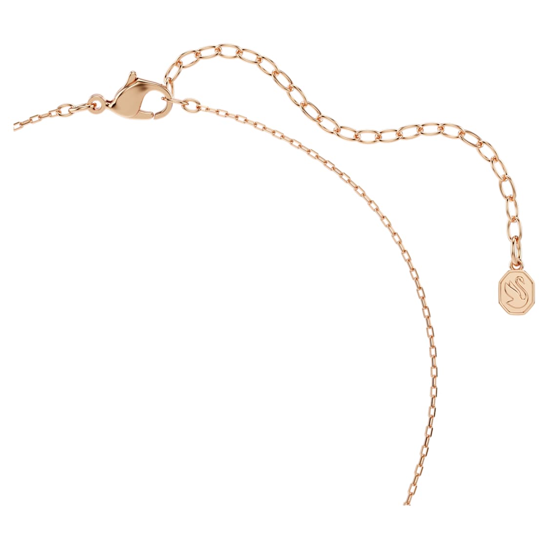 One set, Heart cut, Pavé, Heart, Pink, Mixed metal finish by SWAROVSKI