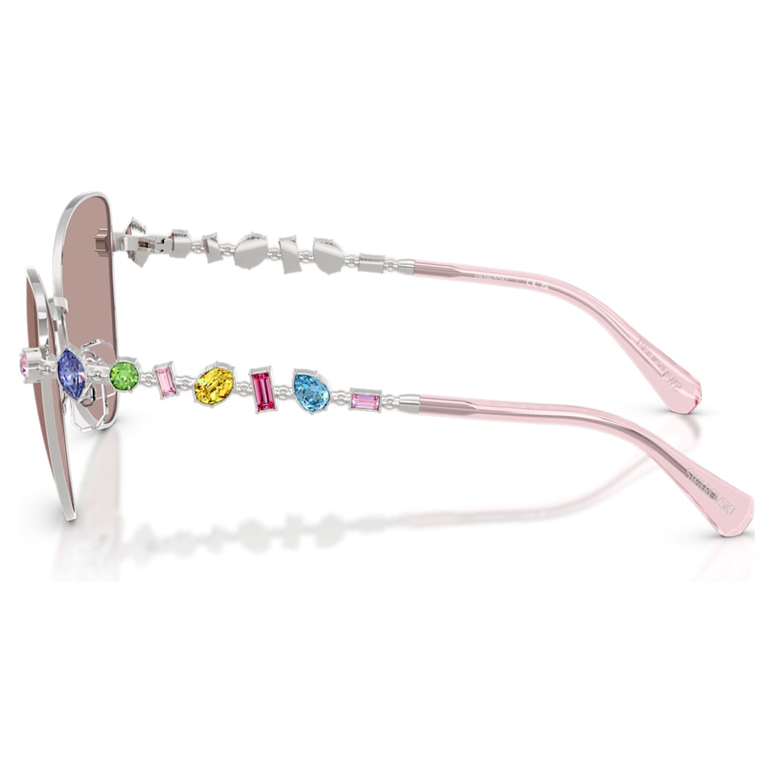 Sunglasses, Butterfly shape, SK7034, Multicoloured by SWAROVSKI