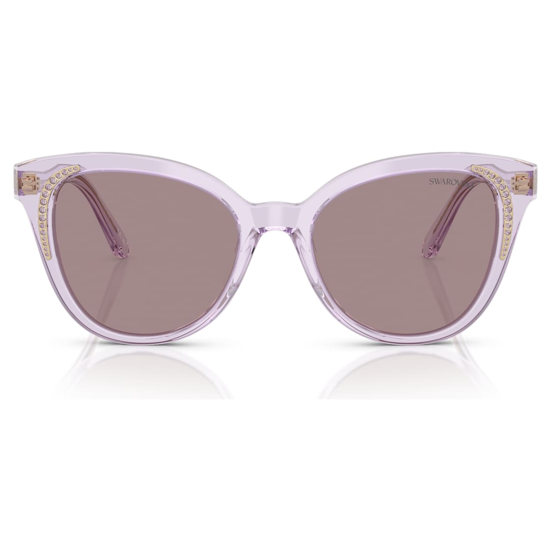 Sunglasses, Butterfly shape, SK6031, Purple by SWAROVSKI