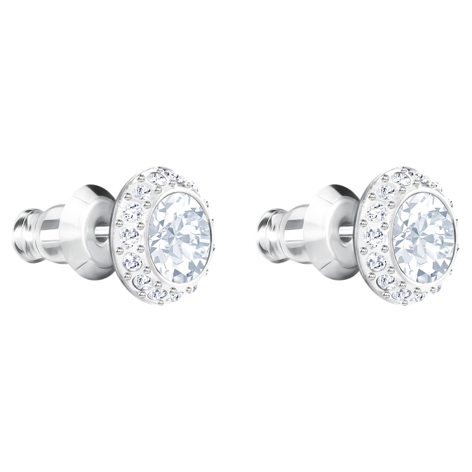 Swarovski angelic round crystal cheap stud earrings