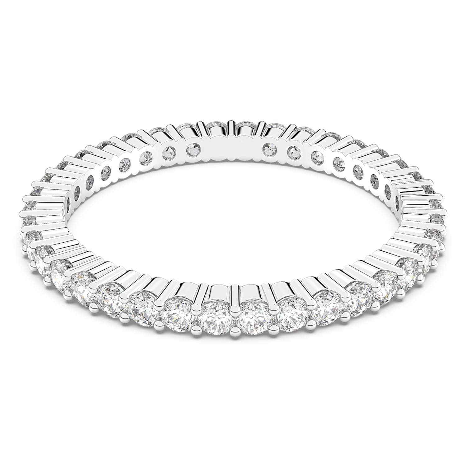 Bague swarovski argent