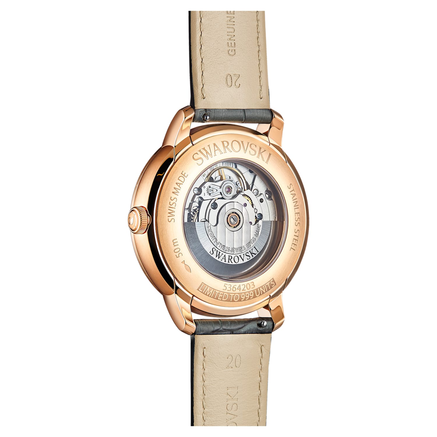 reloj con cristales swarovski hombre