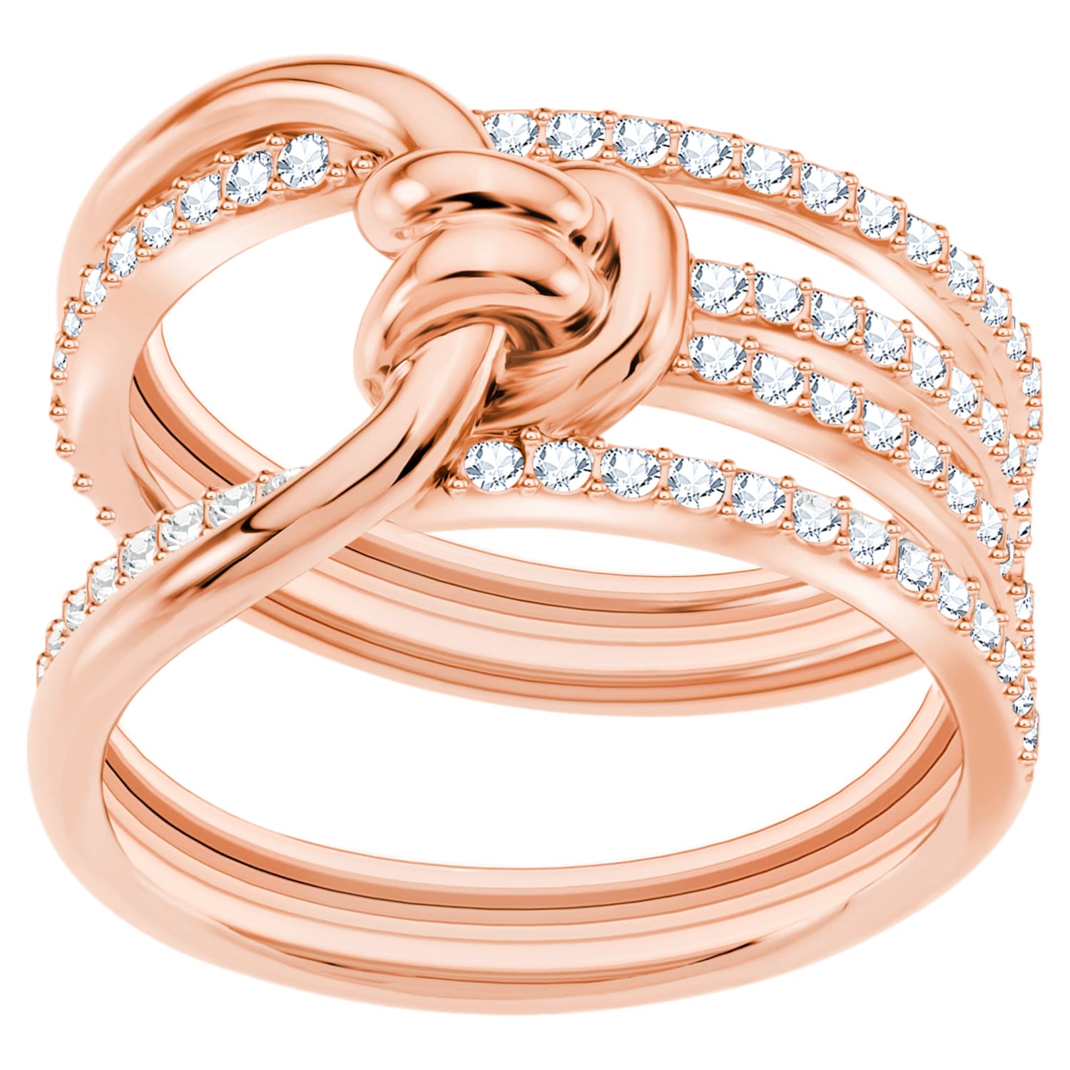 Bague metal rose Clearance