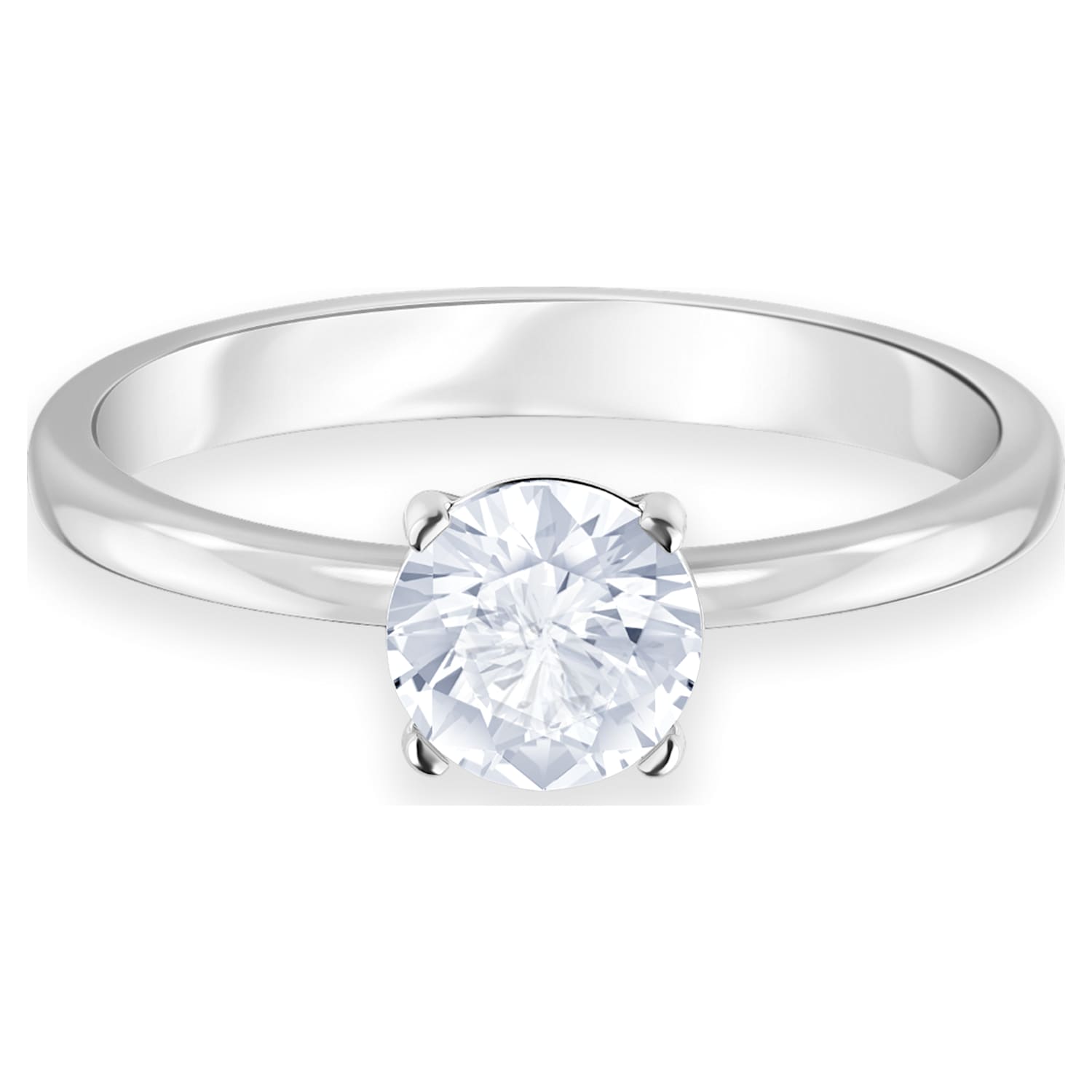 Swarovski crystal cheap solitaire ring