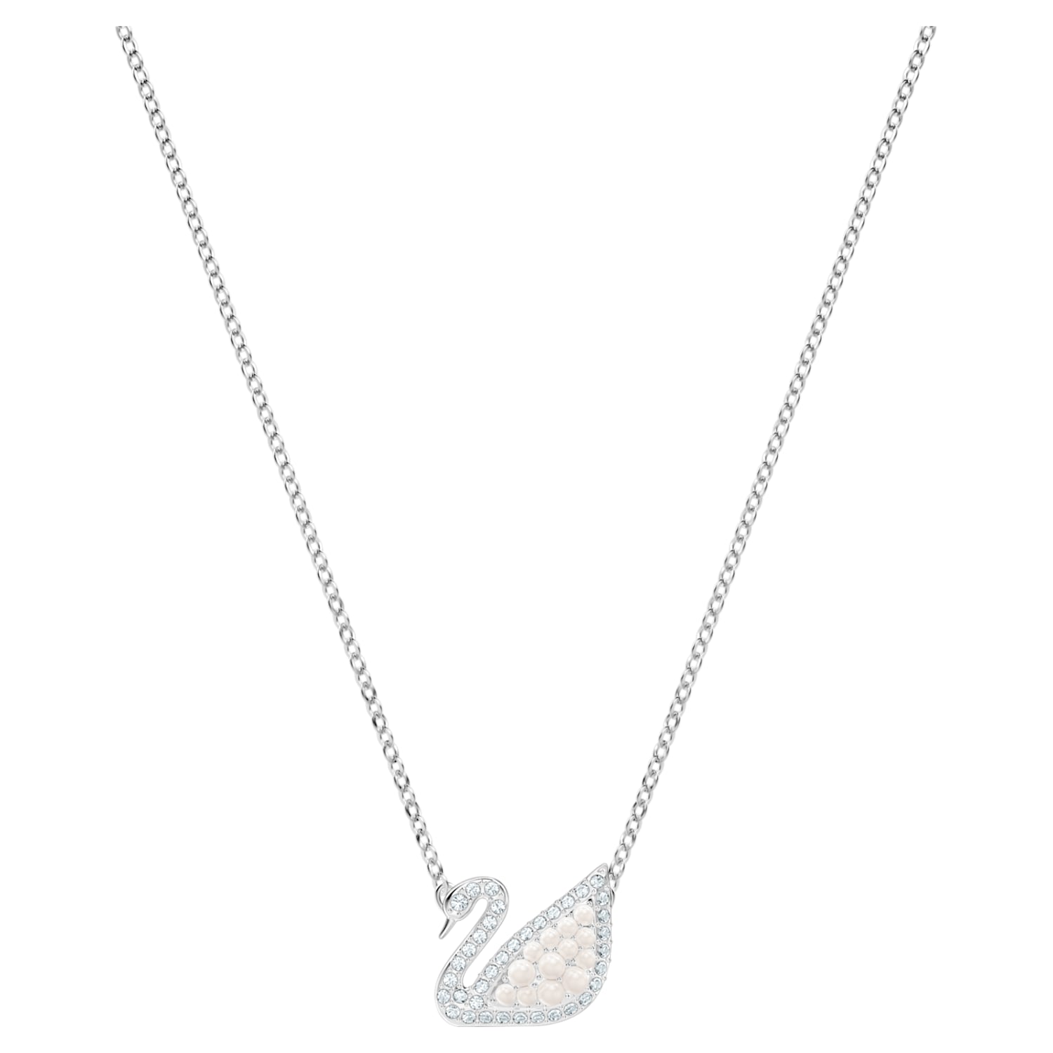 Swarovski Iconic Swan necklace, White 
