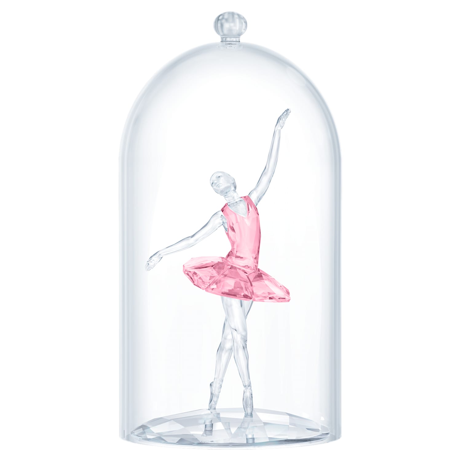 DNS Feng Shui Glas Spirale mit Ballerina Tänzerin Perlmutteffekt Top Qualität ! 