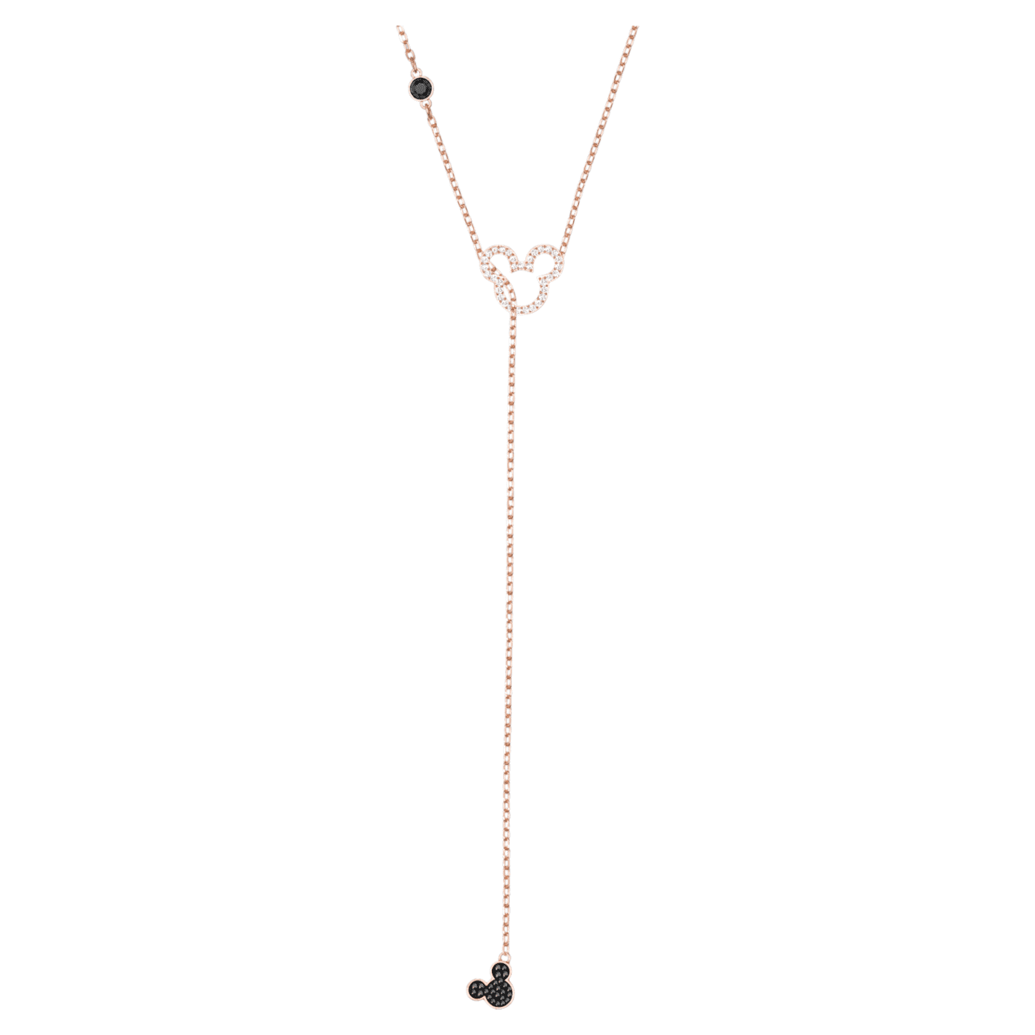 Collier en Y Mickey & Minnie, multicolore, Métal doré rose ... Collier en Y Mickey & Minnie, multicolore, Métal doré rose ...
