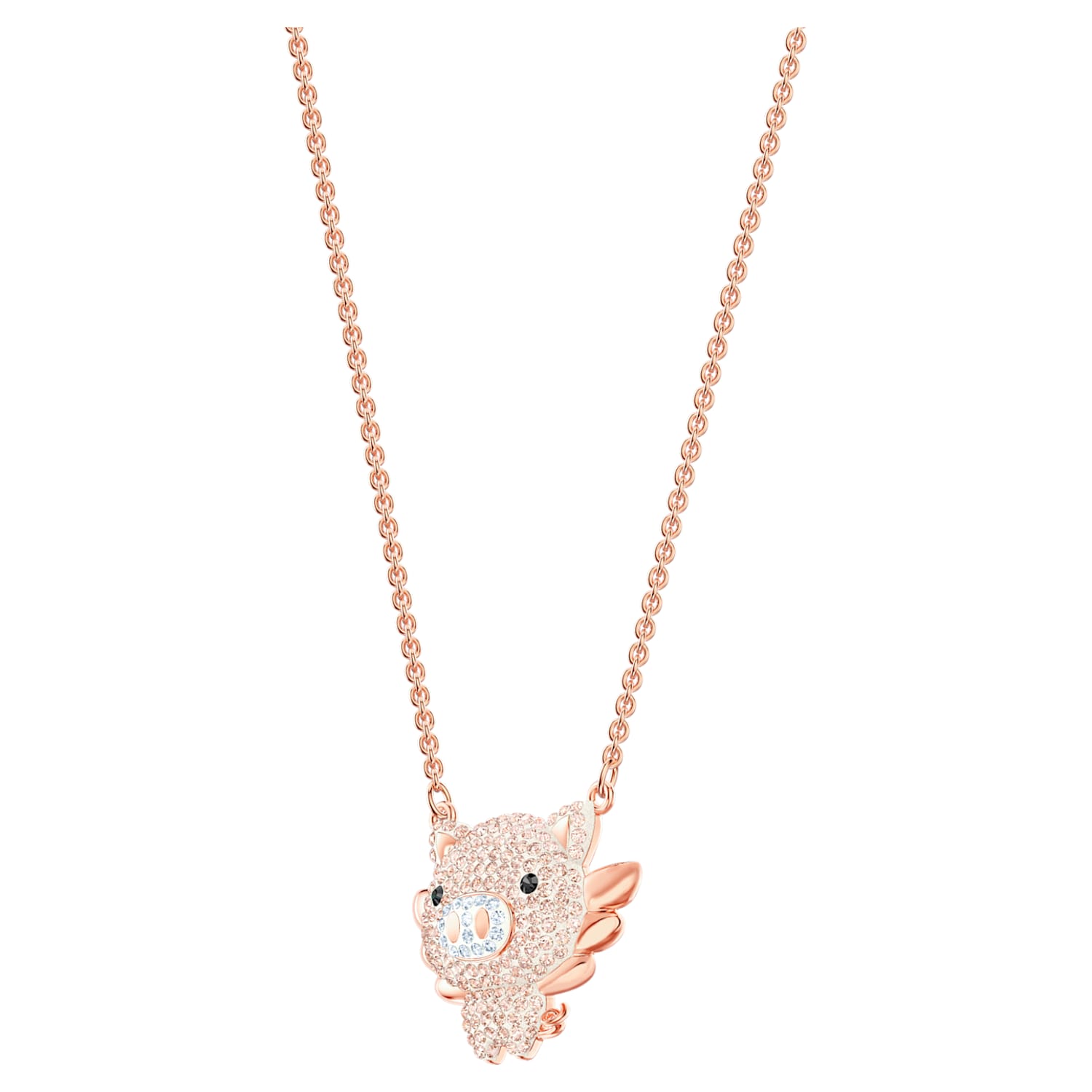 ✨美品✨スワロフスキー SWAROVSKI ピグ LITTLE PIGチャーム Swarovski Crystal Little Pig Bag Charm, Pink, Rose Gold
