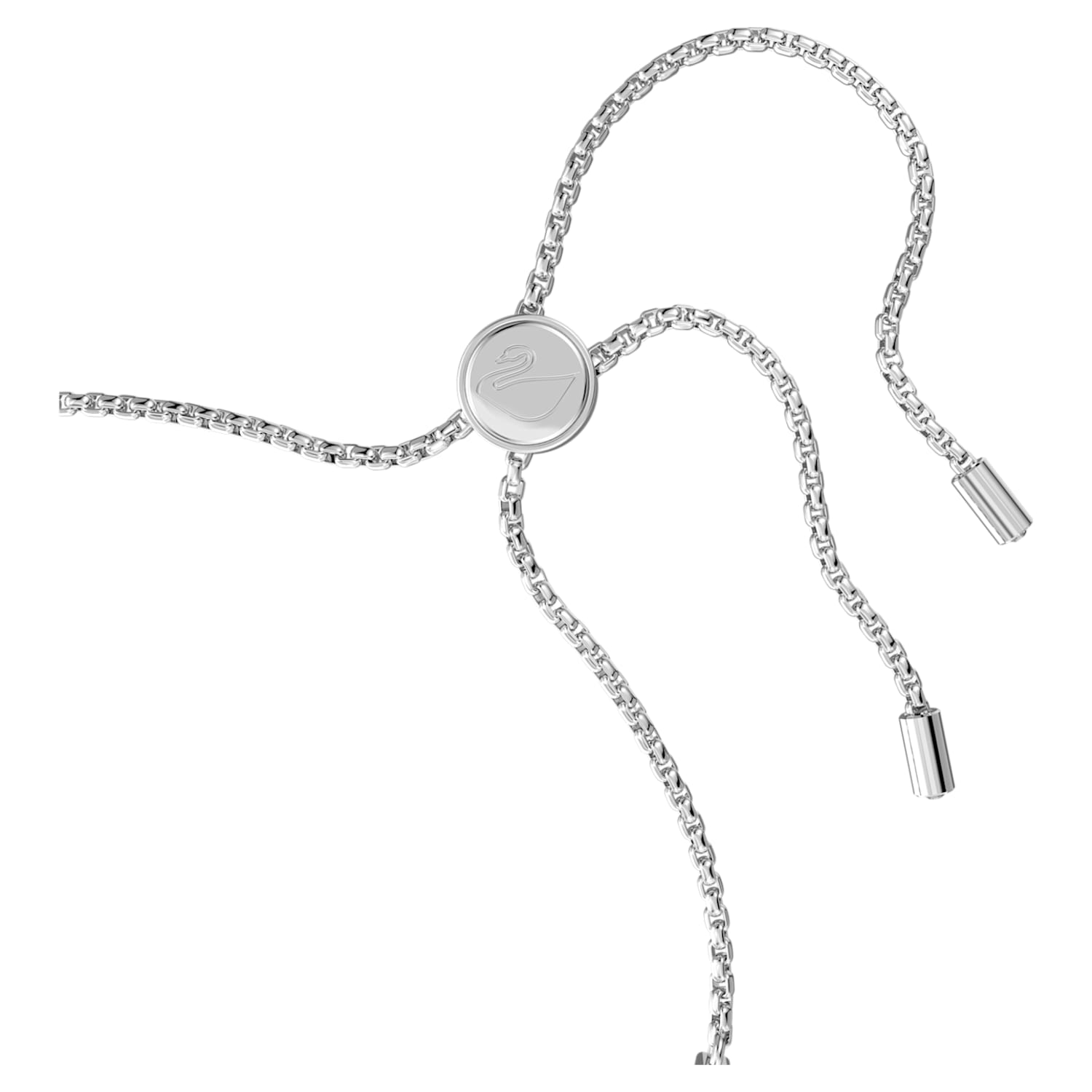 Swarovski Infinity bracelet Infinity and heart White Rhodium plated   Swarovski