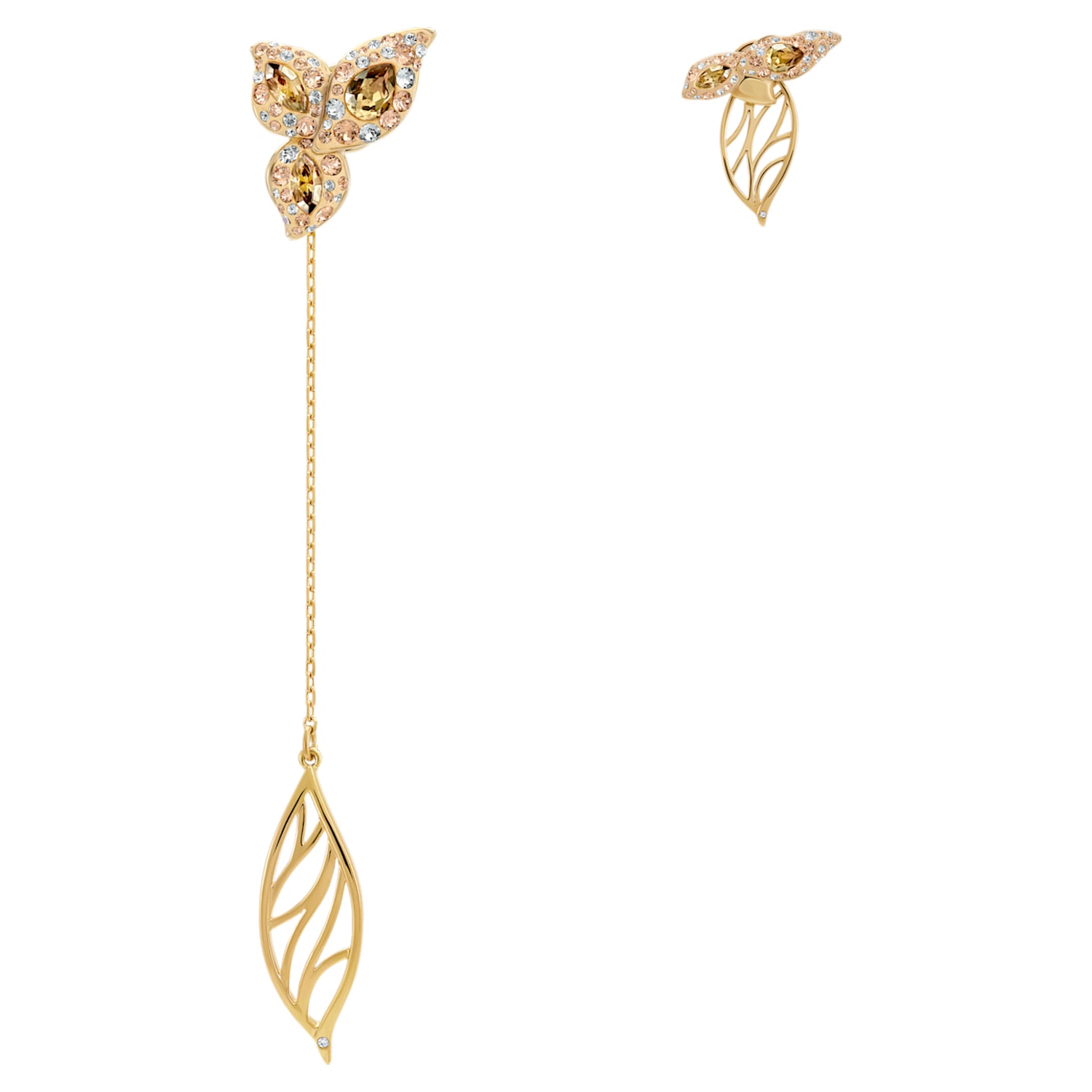 Graceful Bloom ミスマッチピアス Swarovski Com