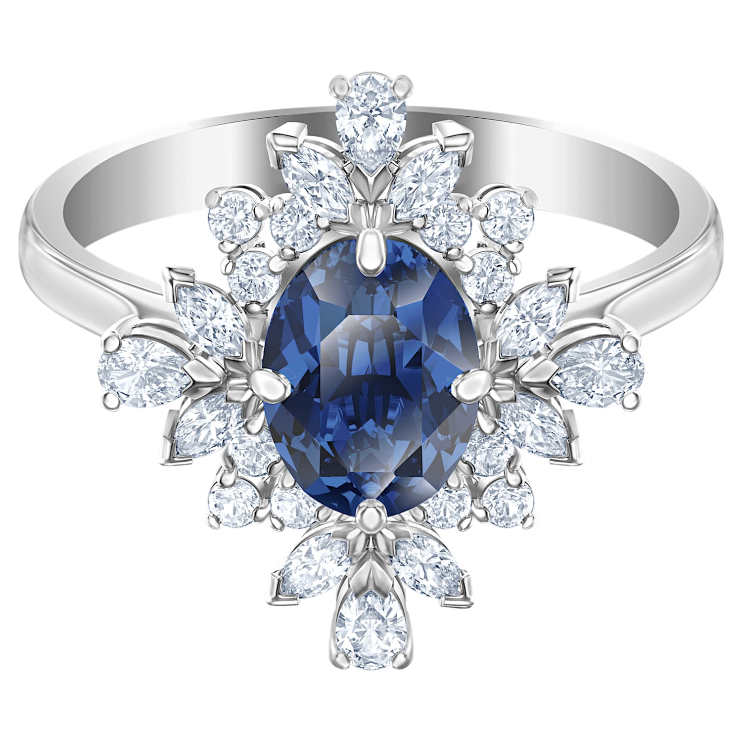 Bague bleu swarovski clearance