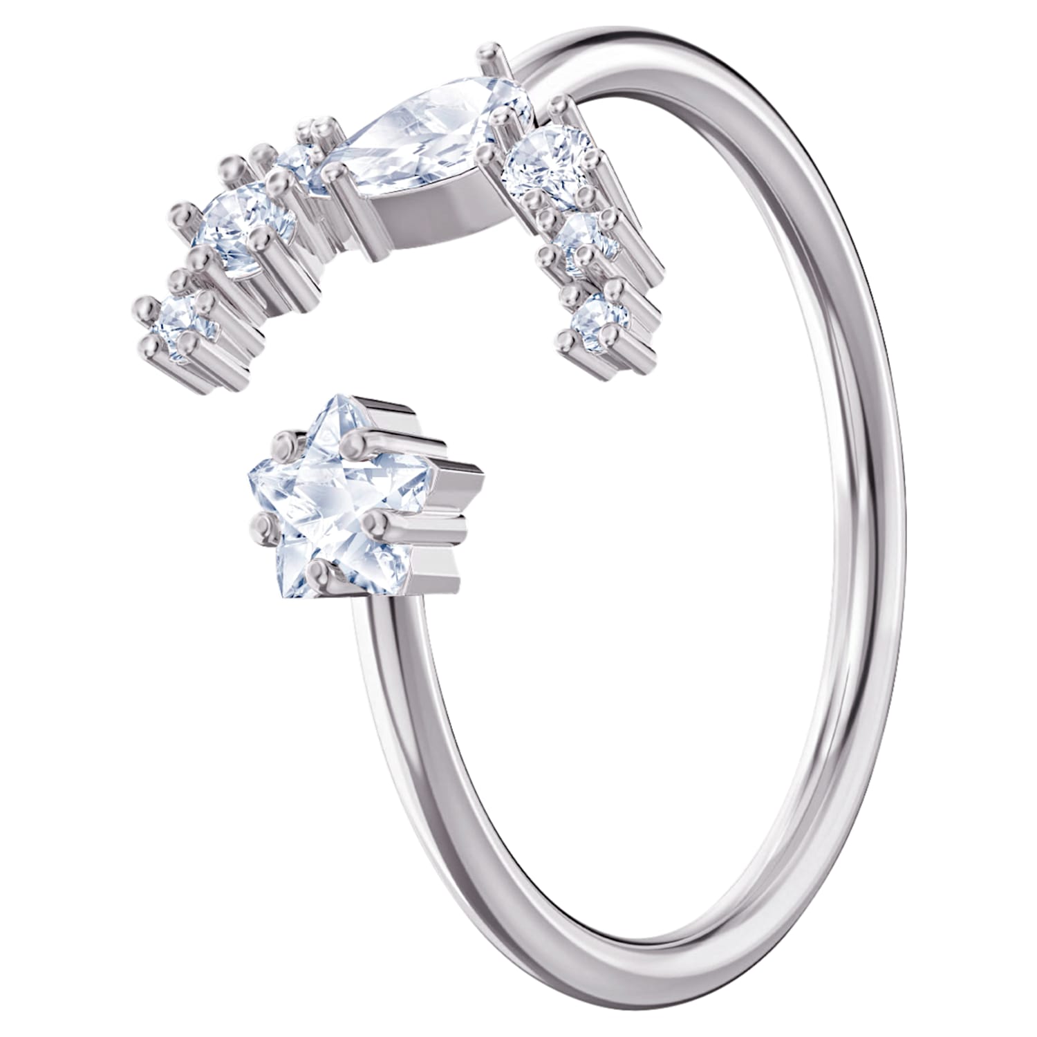 Bague ouverte swarovski clearance
