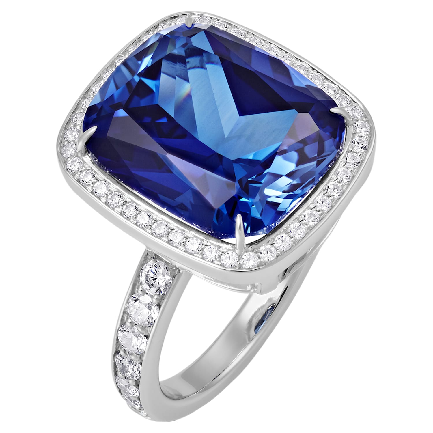 Swarovski on sale sapphire ring