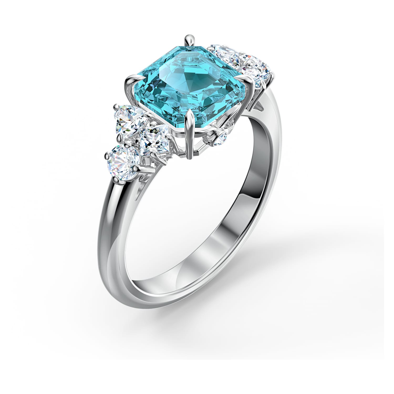 Swarovski aquamarine ring discount