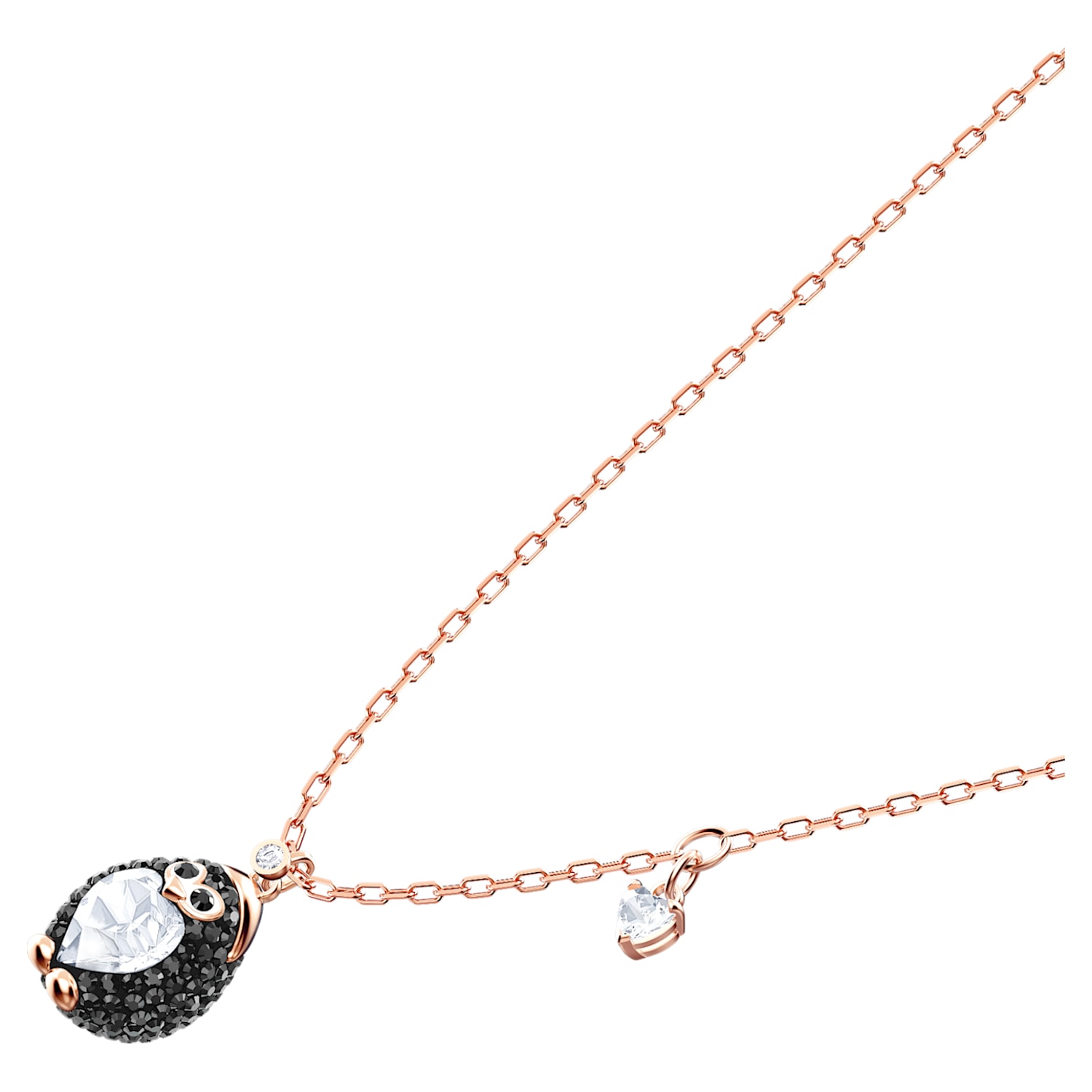 Little Penguin Pendant Multi Coloured Rose Gold Tone Plated Swarovski Com