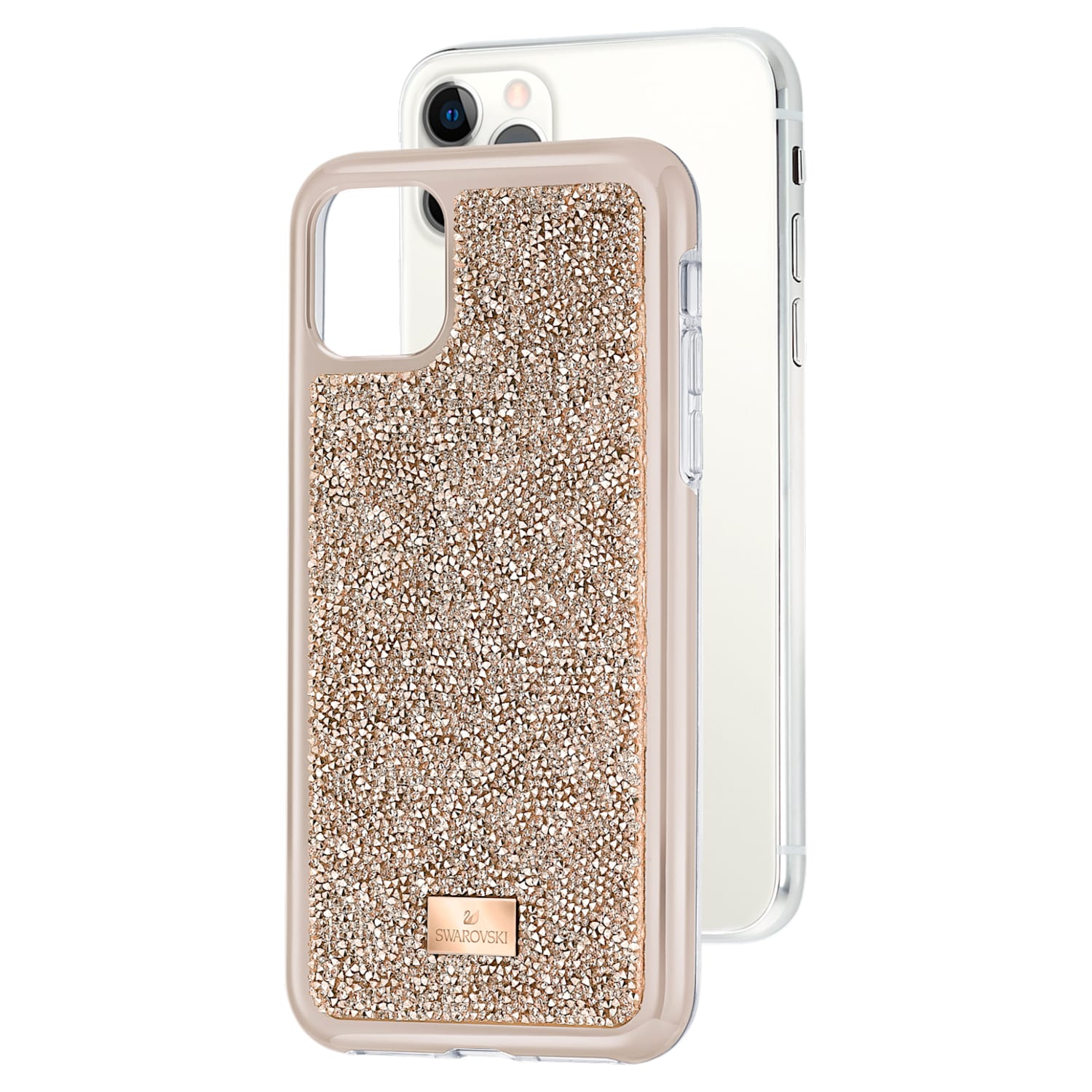 新品　SWAROVSKI iPhone 12／12Pro ローズゴールド iPhone 12 Pro SWAROVSKI(スワロフスキー) iPhone・スマホケース