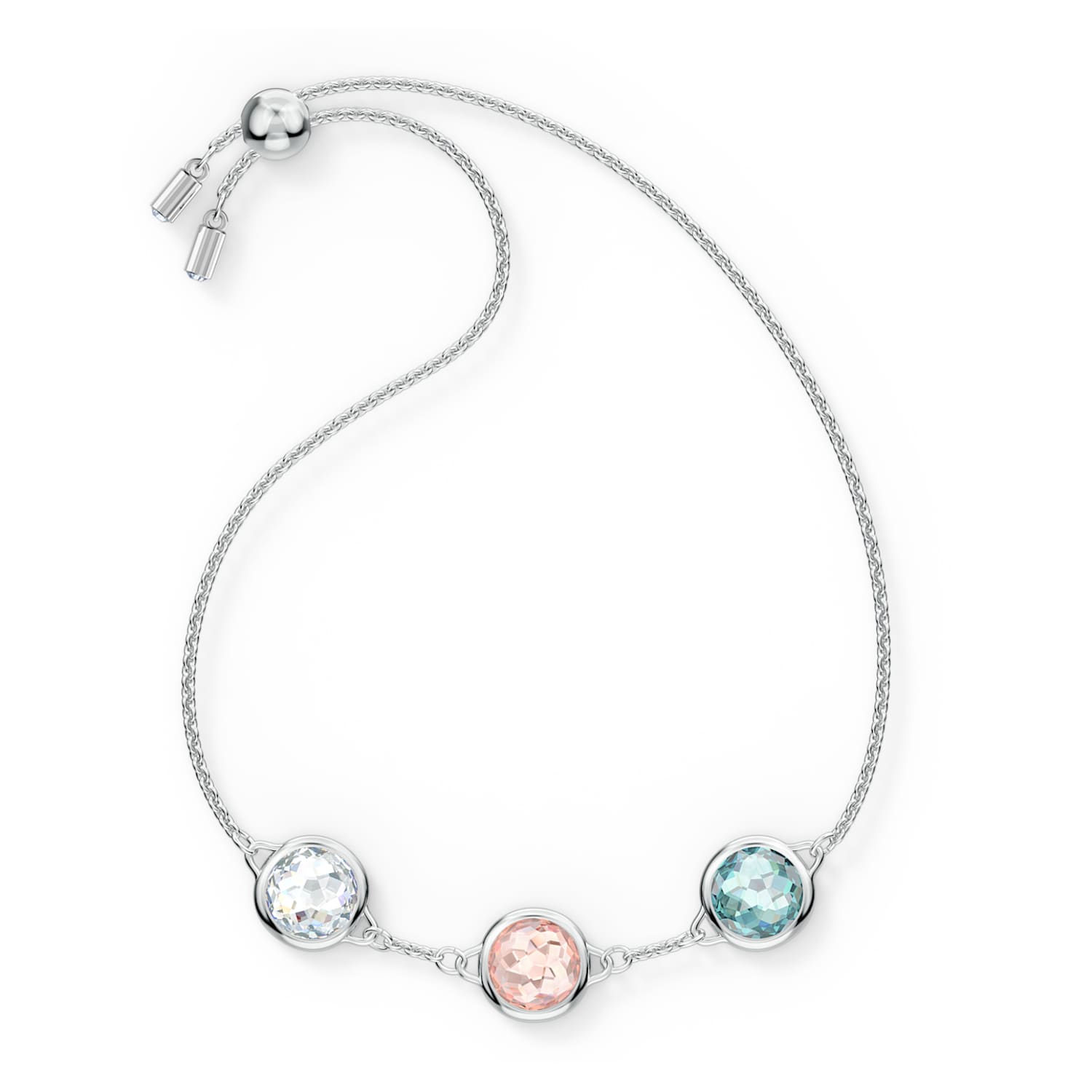 Tahlia bracelet, Round, Multicolored 