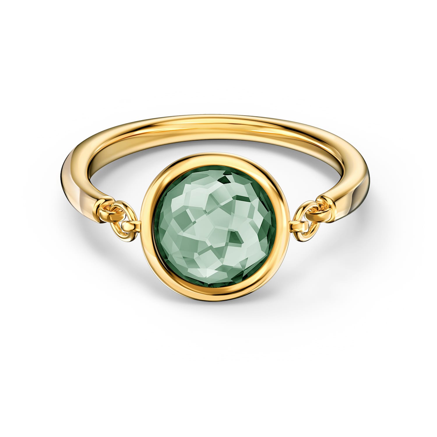 Bague verte swarovski