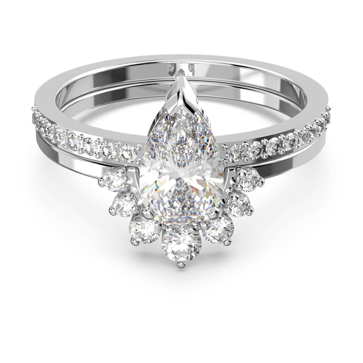 Titans Platinum Swarovski® Zirconia Ring Online Jewellery Shopping India |  Platinum 950 | Candere by Kalyan Jewellers