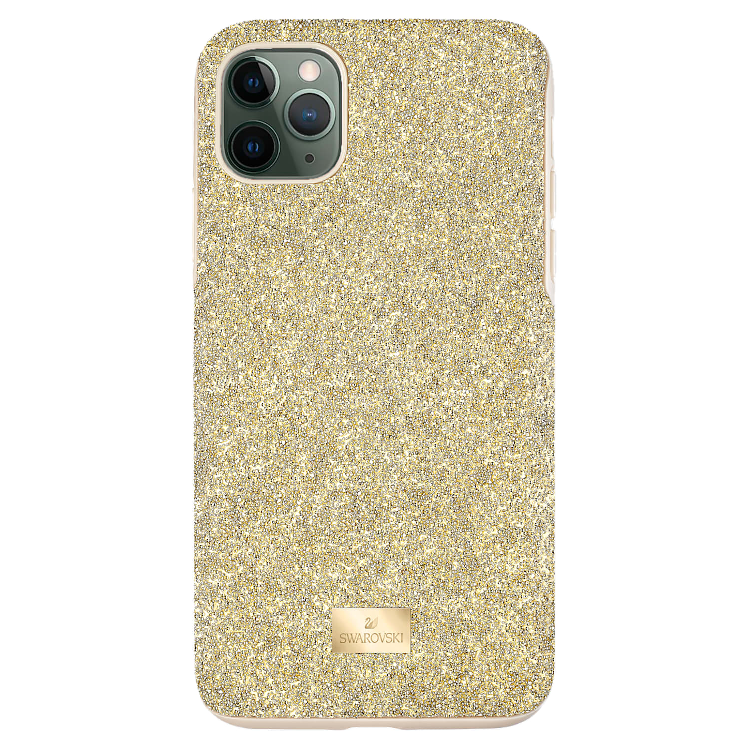 High Smartphone Case Iphone 12 Pro Max Gold Tone Swarovski Com