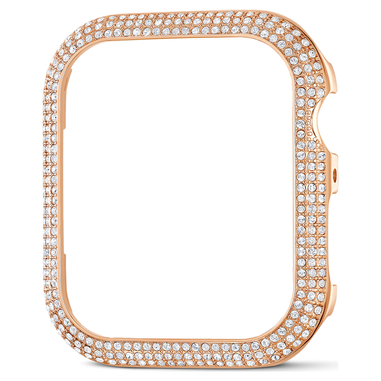 Sparkling case compatible with Apple Watch®, 44 mm, Rose gold tone |  Swarovski