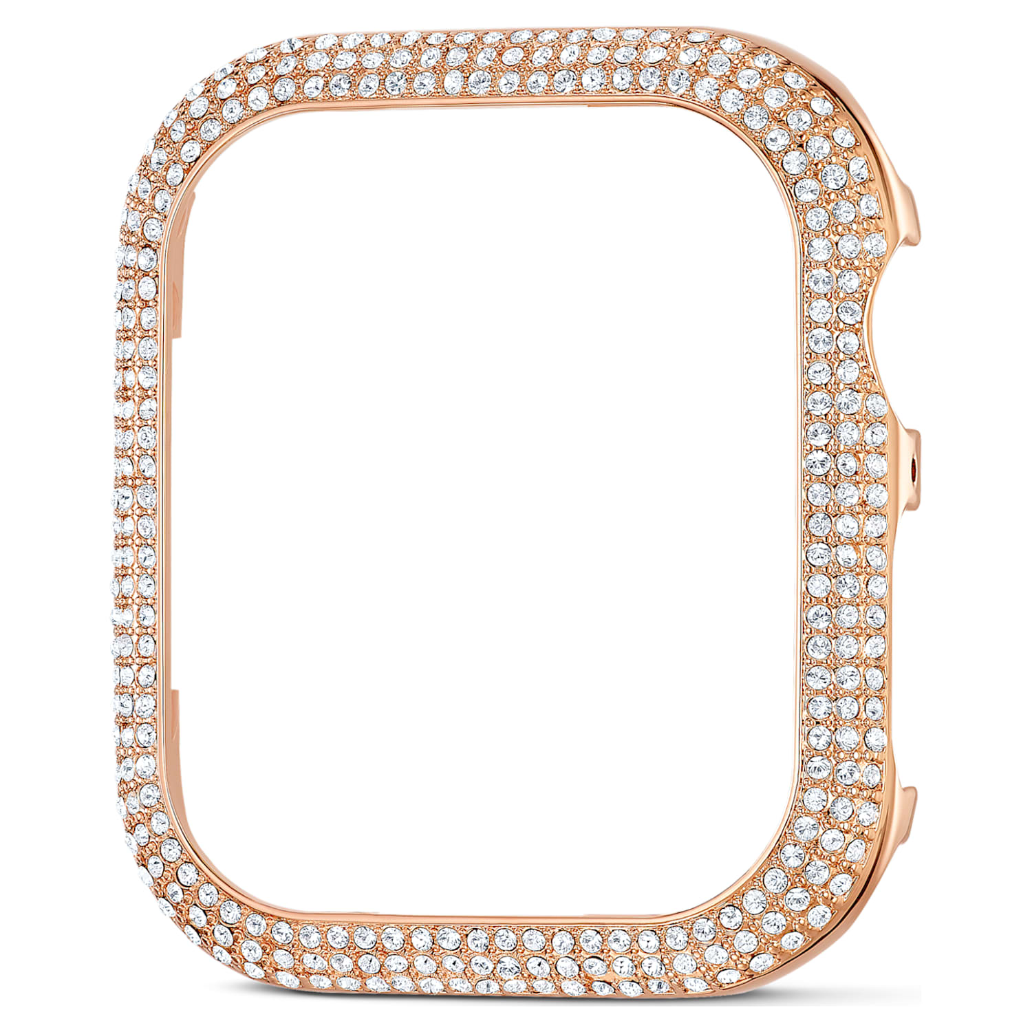 Cover compatibile con Apple Watch® Sparkling, Tono oro rosa | Swarovski