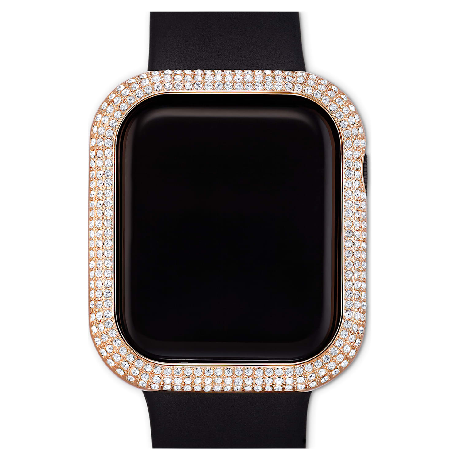 Sparkling Apple Watch® 対応ケース, ローズゴールドカラー | Swarovski