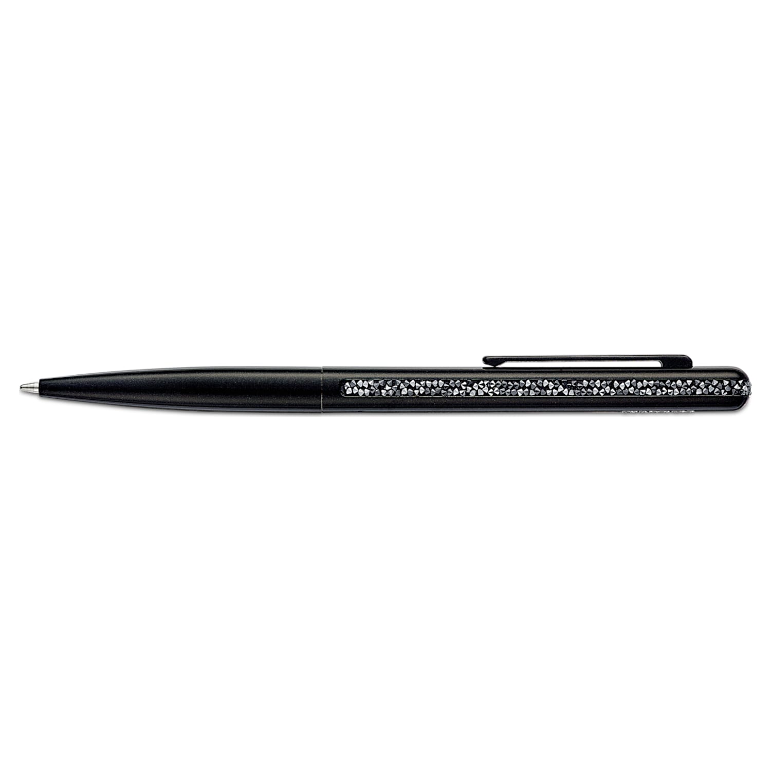 Crystal Shimmer ボールペン, ブラック, ブラックラッカー | Swarovski
