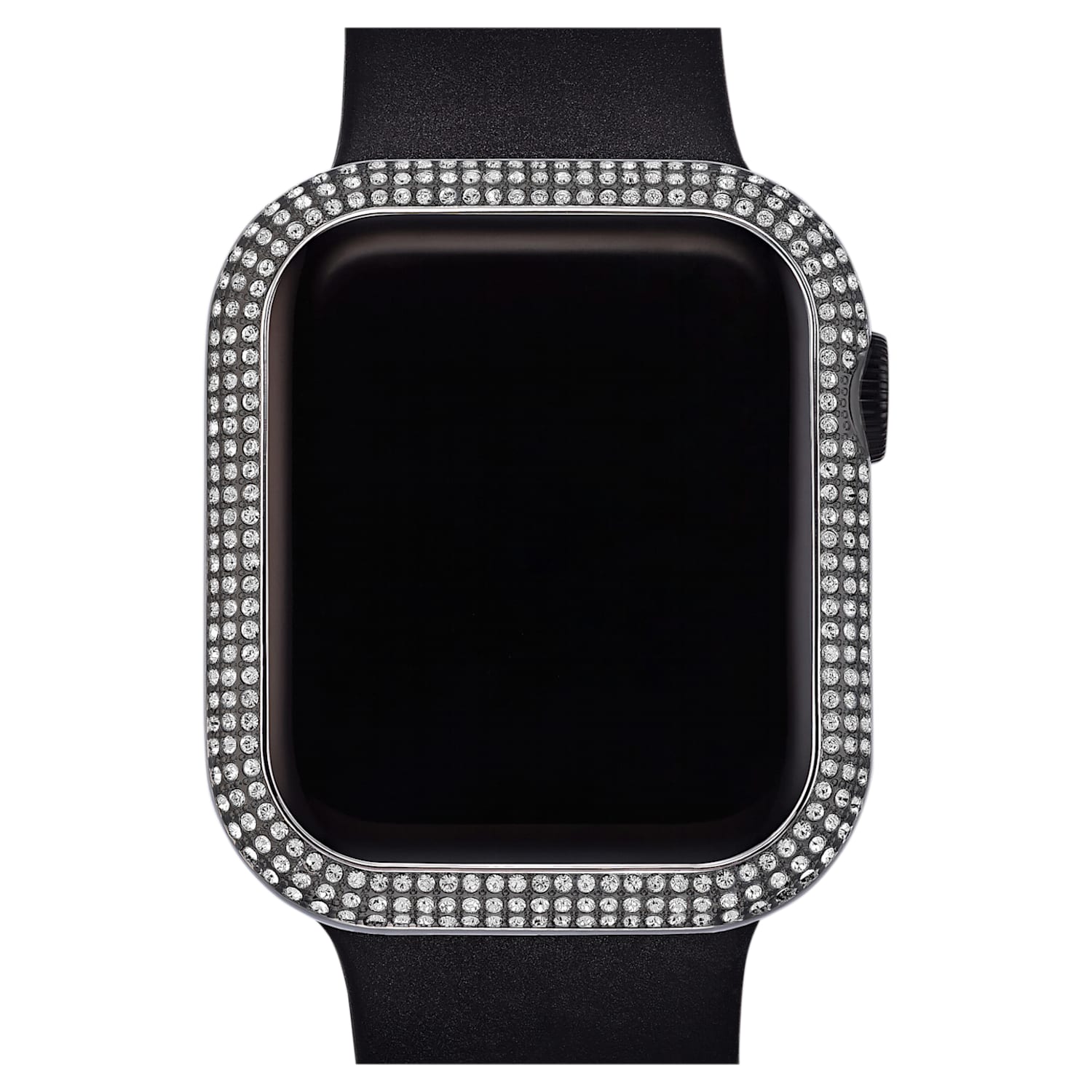 Cover compatibile con Apple Watch® Sparkling, Nero | Swarovski