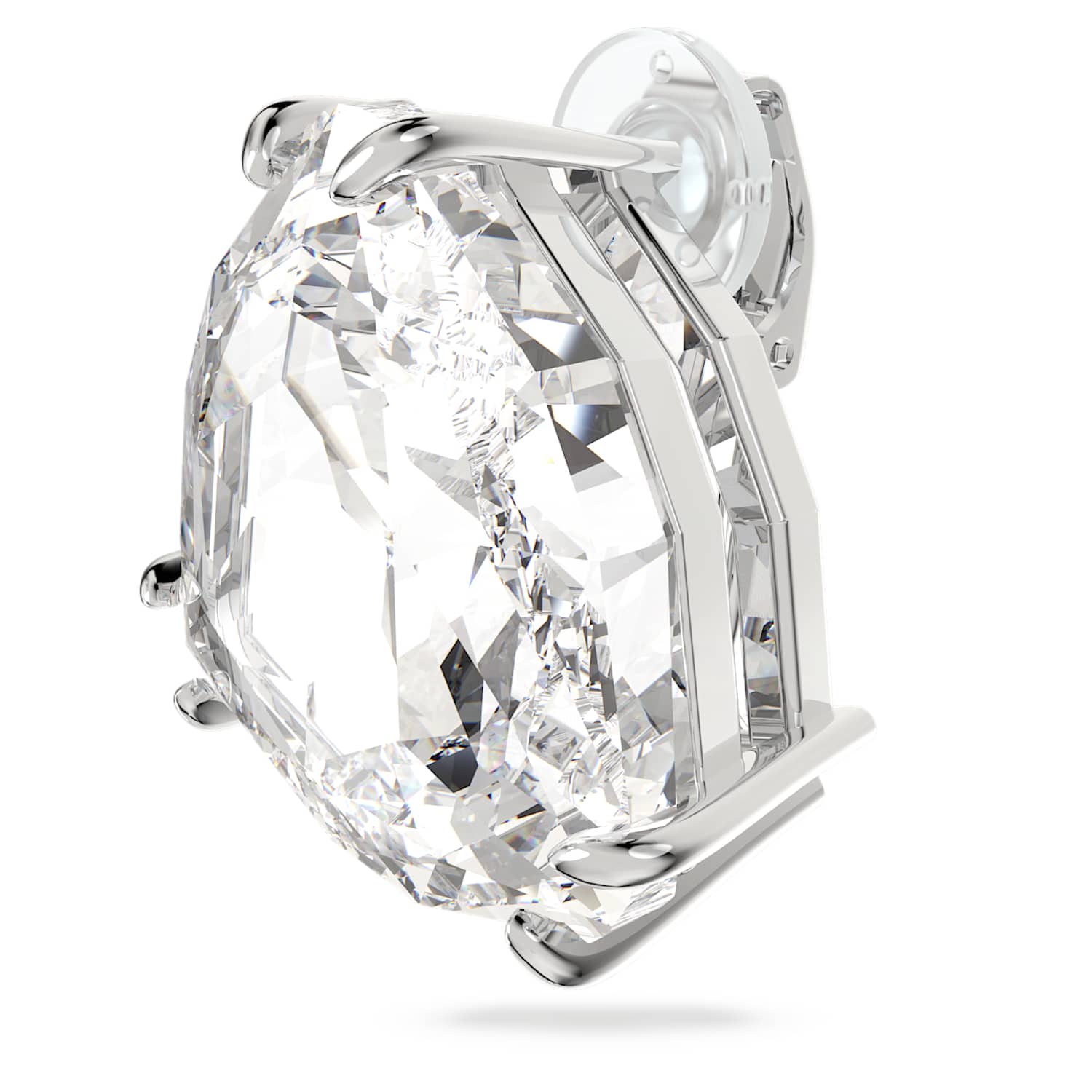 Mesmera 夹式耳环 单个 三角形切割仿水晶 白色 镀铑 施华洛世奇swarovski Com Cn Mesmera 夹式耳环 单个 三角形切割仿水晶 白色 镀铑 施华洛世奇swarovski Com Cn