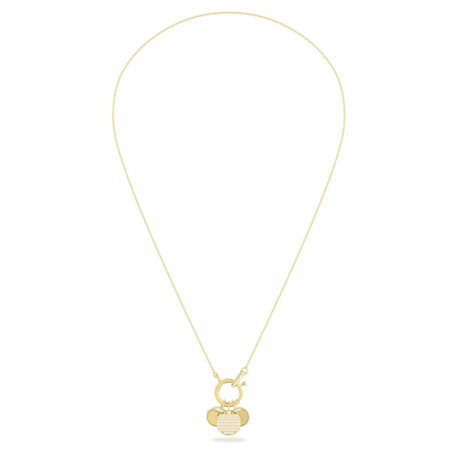 Ginger necklace, Gold tone, Gold-tone 