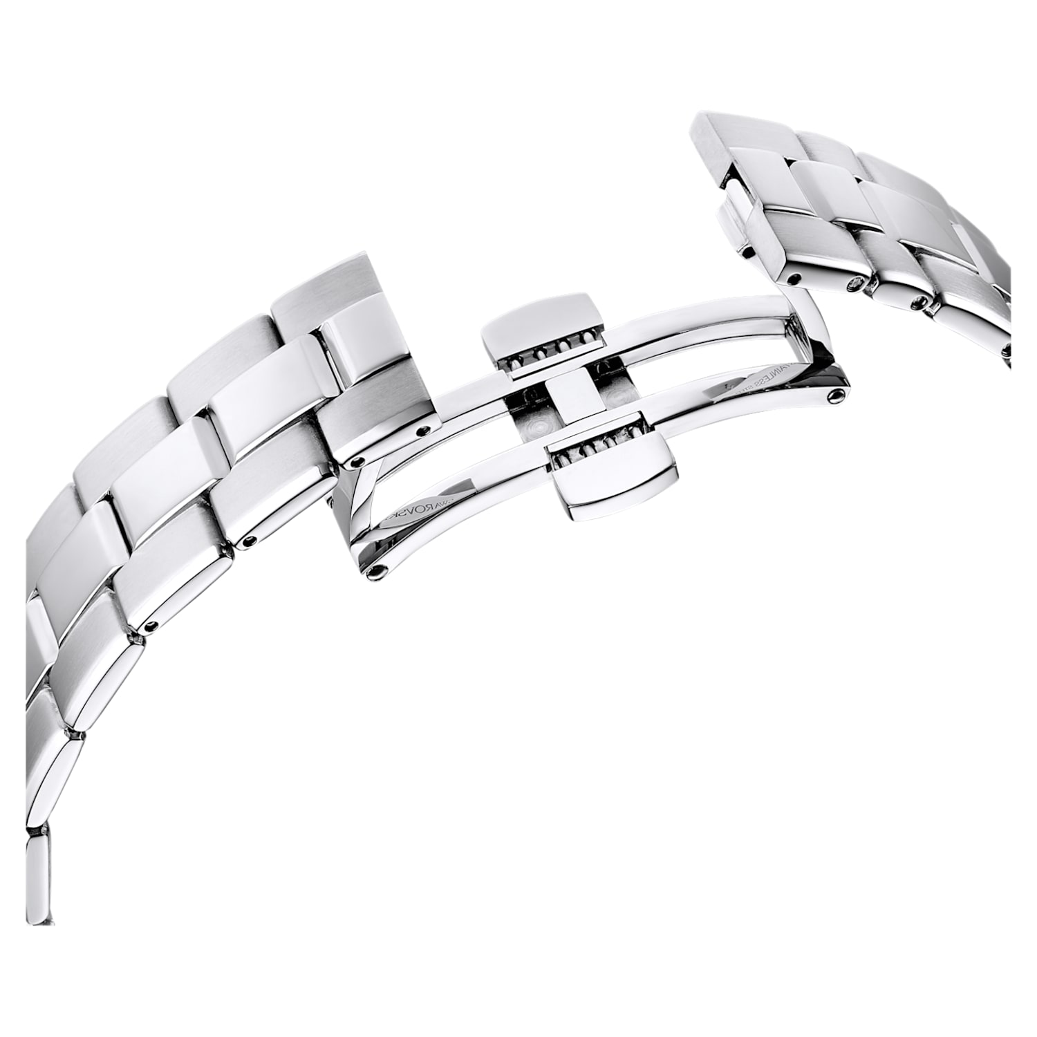 Octea Lux Sport watch, Metal bracelet, Black, Stainless steel