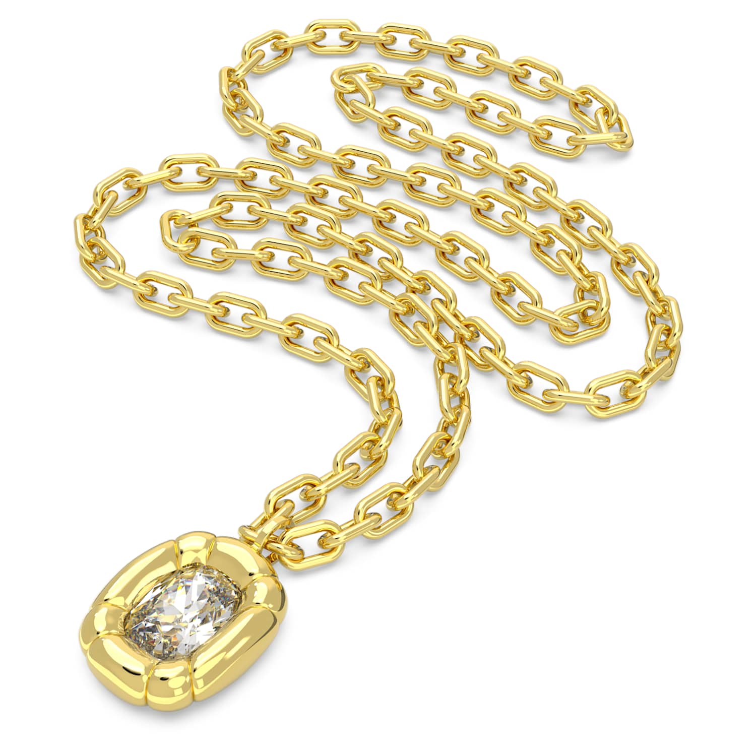 Dulcis ペンダント, クッションカット, ゴールド系, ゴールドトーン・プレーティング | Swarovski Dulcis ペンダント, クッションカット, ゴールド系, ゴールドトーン・プレーティング | Swarovski