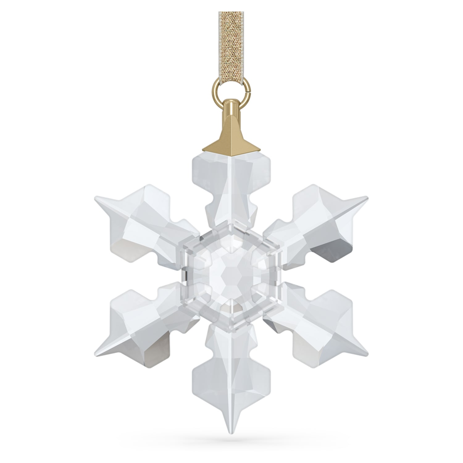 Crystal Large Annual Edition Christmas Gift Ornament New 2020 Snowflake Holiday 
