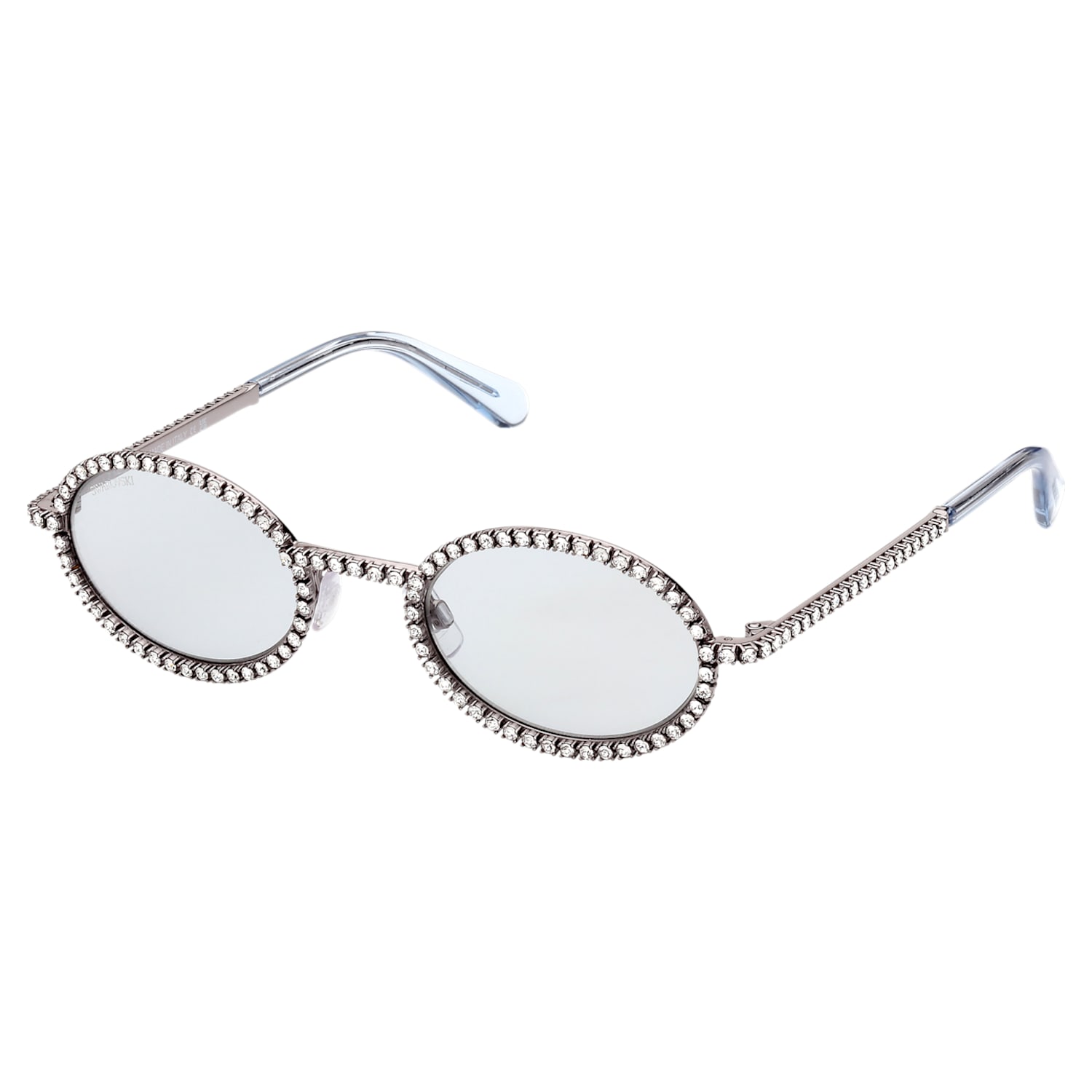 Swarovski round sunglasses clearance