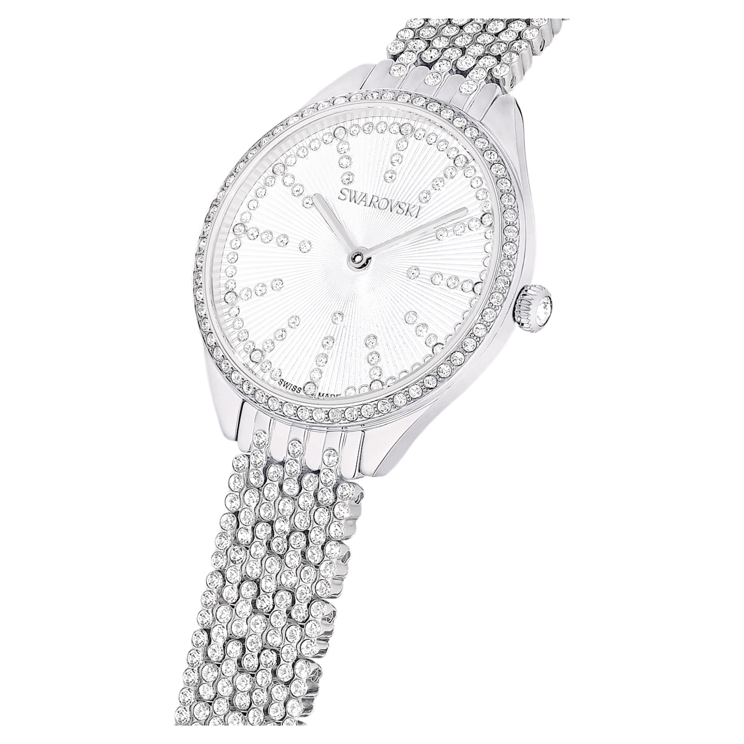 スワロフスキー 腕時計 Attract 5644053 レディース ホワイト 腕時計