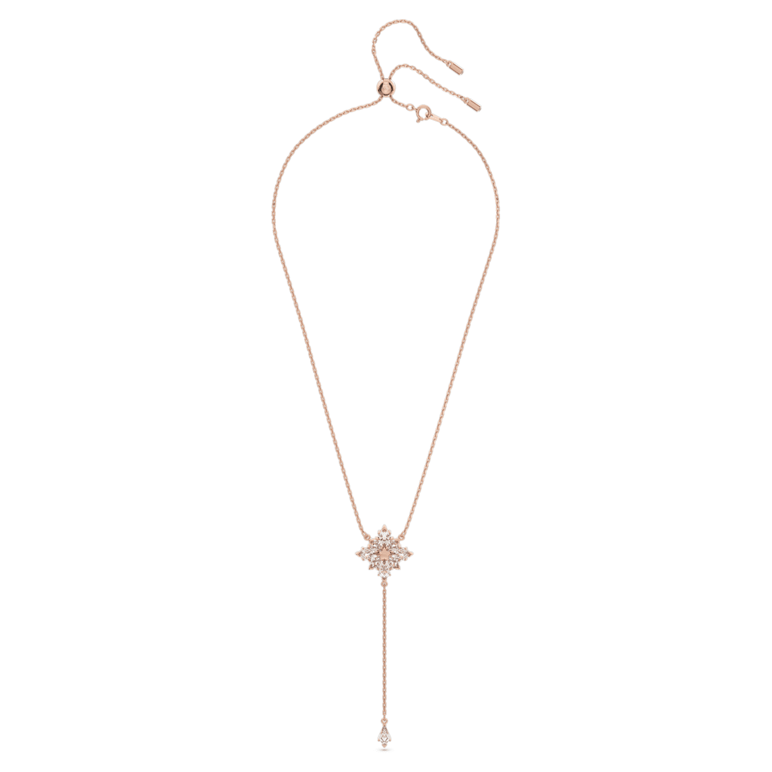 White, Rose gold-tone plated | Swarovski