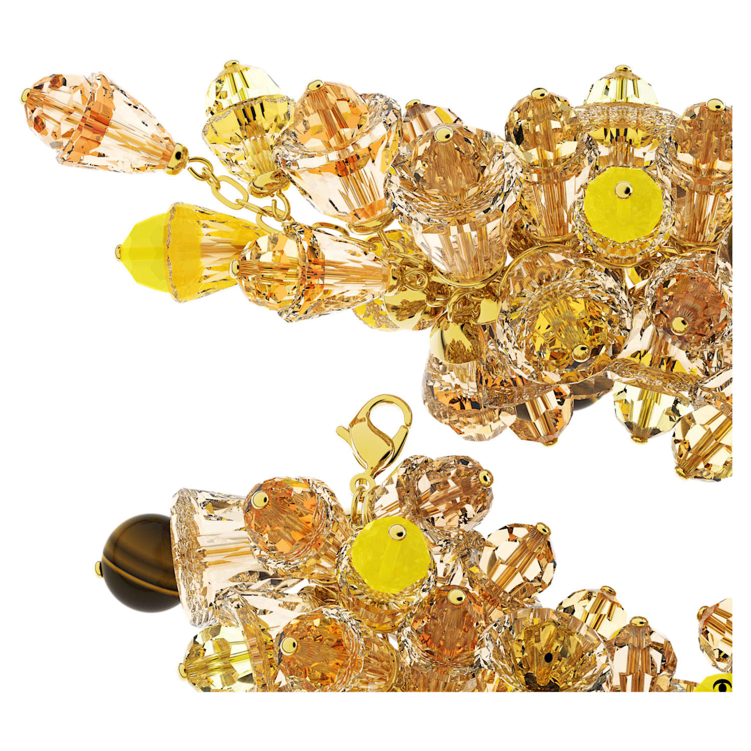 Bracelet Somnia, Pièce d'exception, Multicolore, Placage de ton or |  Swarovski