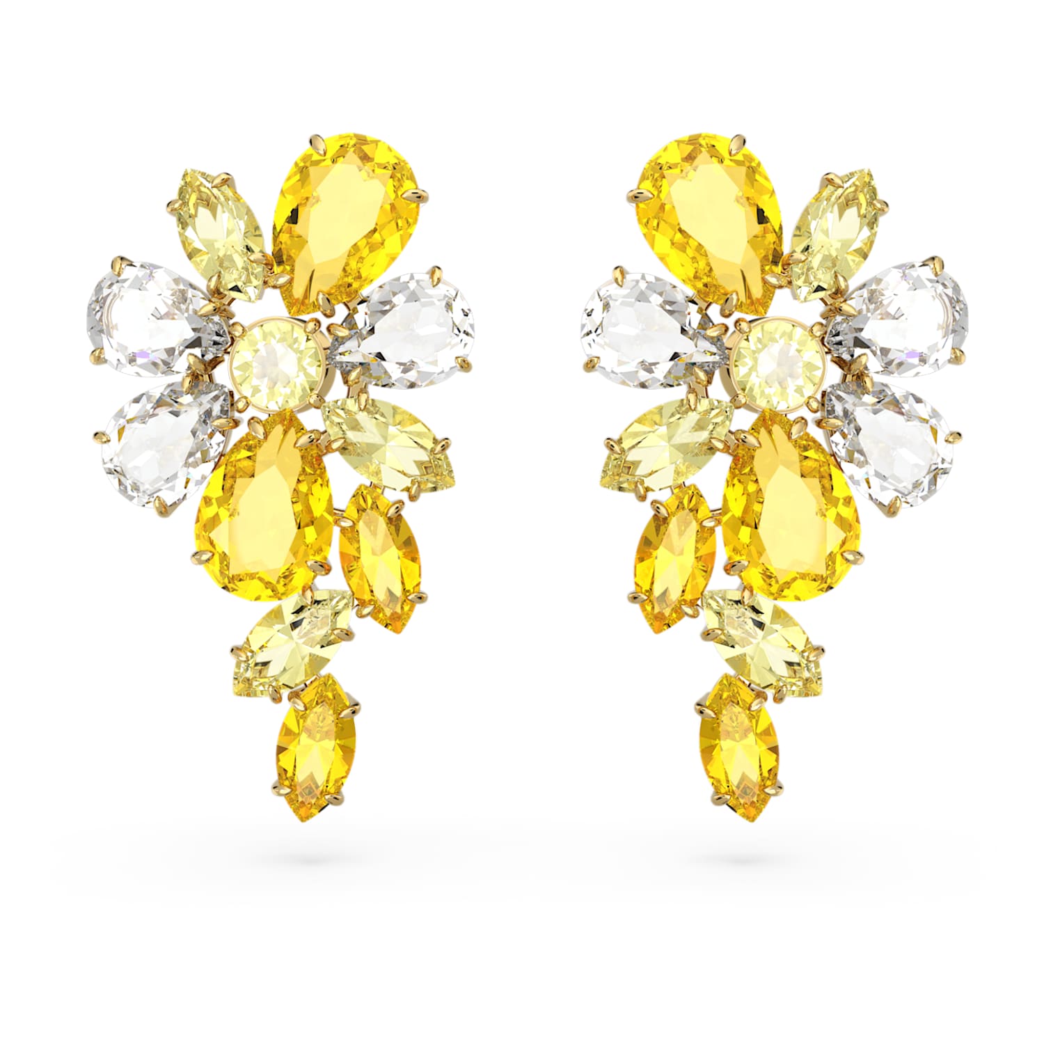 2way スワロスフキー Gema ドロップピアス swarovski