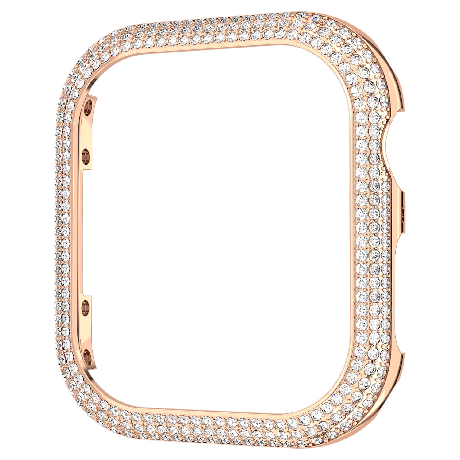 Sparkling case, For Apple Watch® Series 7, 41mm, Rose gold tone
