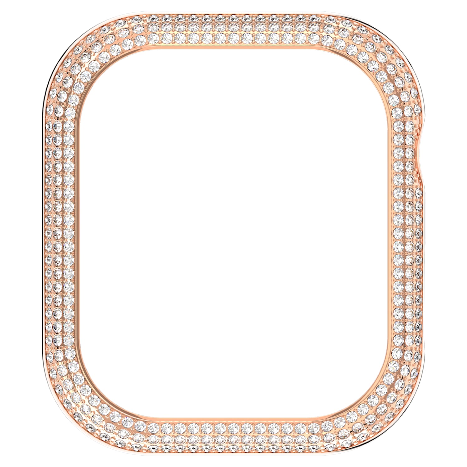 Sparkling case compatible with Apple watch®, 41 mm, Rose gold tone